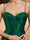 Trumpet/Mermaid V-Neck Straps Corset Ruched Prom Dresses with Rhinestone