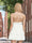 A-Line/Princess Strapless Layered Ruffle Tulle Mini Dresses Short Homecoming Dresses