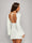 Sheath/Column Cowl Neck Long Sleeves Short Sequined Homecoming Dresses