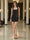 Sheath/Column Sparkle Halter Sequin Mini Dresses Bodycon Homecoming Dresses