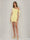 Sheath/Column Off-the-Shoulder Ruched Short Homecoming Dresses with Ribbon