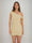 Sheath/Column Off-the-Shoulder Ruched Short Homecoming Dresses with Ribbon