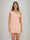 Sheath/Column Off-the-Shoulder Ruched Short Homecoming Dresses with Ribbon