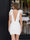 Sheath/Column V-Neck Sleeveless Short Ruched Sexy Homecoming Dresses with Bow
