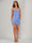 Sheath/Column Strapless Asymmetrical Short Homecoming Dresses with Ruffles