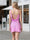 Sheath/Column Asymmetrical Neck Sleeveless Short Homecoming Dresses