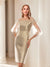 Sheath/Column Illusion Crew Neck Knee-Length Mother of the Bride Dresses with Appliques
