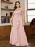 A-Line/Princess Sweetheart Short Sleeves Plus Size Mother of the Bride Dresses with Appliques & Ruffles