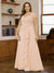 A-Line/Princess Sweetheart Short Sleeves Plus Size Mother of the Bride Dresses with Appliques & Ruffles