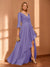 A-Line/Princess Hi-Low V-Neck 3/4 Sleeves Chiffon Mother of the Bride Dresses