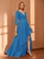 A-Line/Princess Hi-Low V-Neck 3/4 Sleeves Chiffon Mother of the Bride Dresses