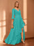 A-Line/Princess Hi-Low V-Neck 3/4 Sleeves Chiffon Mother of the Bride Dresses