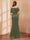 Sheath/Column Off the Shoulder Lace Mother of the Bride Dresses with Cape