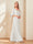 A-Line/Princess V-Neck Half Sleeves Chiffon Mother of the Bride Dresses