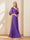 A-Line/Princess V-Neck Half Sleeves Chiffon Mother of the Bride Dresses