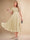 A-Line/Princess Scoop Short Sleeves Pleated Mother of the Bride Dresses with Appliques