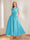 A-Line/Princess V-Neck Short Sleeves Mother of the Bride Dresses with Pockets & Flower
