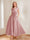 A-Line/Princess V-Neck Short Sleeves Mother of the Bride Dresses with Pockets & Flower