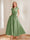 A-Line/Princess V-Neck Short Sleeves Mother of the Bride Dresses with Pockets & Flower