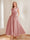 A-Line/Princess V-Neck Short Sleeves Mother of the Bride Dresses with Pockets & Flower