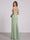 Sheath/Column Asymmetrical One-Shoulder Floor-Length Ruched Long Bridesmaid Dresses With Split Side