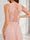 A-Line/Princess V-Neck Sleeveless Lace Long Bridesmaid Dresses
