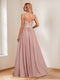 A-Line/Princess Spaghetti Straps Mother of the Bride Dresses with Appliques & Beadings & Cape