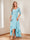 A-Line/Princess V-Neck Half Sleeves Asymmetrical Mother of the Bride Dresses with Appliques