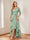 A-Line/Princess V-Neck Half Sleeves Asymmetrical Mother of the Bride Dresses with Appliques