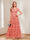 A-Line/Princess Scoop Short Sleeves Mother of the Bride Dresses with Appliques & Beading