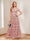 A-Line/Princess Scoop Short Sleeves Mother of the Bride Dresses with Appliques & Beading