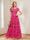 A-Line/Princess Scoop Short Sleeves Mother of the Bride Dresses with Appliques & Beading