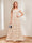 A-Line/Princess Scoop Short Sleeves Mother of the Bride Dresses with Appliques & Beading