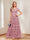 A-Line/Princess Scoop Short Sleeves Mother of the Bride Dresses with Appliques & Beading