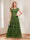 A-Line/Princess Scoop Short Sleeves Mother of the Bride Dresses with Appliques & Beading
