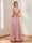 A-Line/Princess V-Neck Ruched Mother of the Bride Dresses with Beading & Appliques