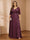 A-Line/Princess V-Neck Plus Size Mother of the Bride Dresses with Appliques & Watteau Train