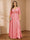 A-Line/Princess V-Neck Plus Size Mother of the Bride Dresses with Appliques & Watteau Train