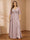 A-Line/Princess V-Neck Plus Size Mother of the Bride Dresses with Appliques & Watteau Train