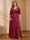 A-Line/Princess V-Neck Plus Size Mother of the Bride Dresses with Appliques & Watteau Train