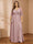 A-Line/Princess V-Neck Plus Size Mother of the Bride Dresses with Appliques & Watteau Train