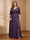 A-Line/Princess V-Neck Plus Size Mother of the Bride Dresses with Appliques & Watteau Train