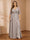 A-Line/Princess V-Neck Plus Size Mother of the Bride Dresses with Appliques & Watteau Train