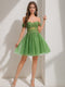 A-Line/Princess Off-the-Shoulder Tulle Short Homecoming Dresses with Appliques