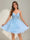 Ball Gown Sleeveless Sequined Delicate Short Homecoming Dresses with Embroidery