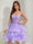 Ball Gown Spaghetti Straps Noble Tulle Short Homecoming Dresses with Beads