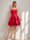 A-Line/Princess Spaghetti Straps Elegant Short Homecoming Dresses with Ruffles