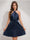 A-Line/Princess Halter Mini Dresses Short Homecoming Dresses