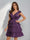 A-Line/Princess V-Neck Tulle Short/Mini Homecoming Dresses with Ruffles