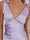 Trumpet/Mermaid V-Neck Asymmetrical Wedding Guest Dresses with Bow & Ruffles